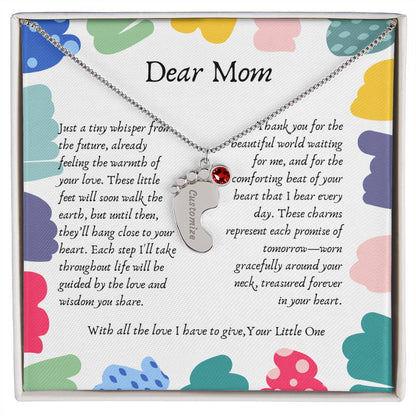 Tiny Steps to Your Heart: Personalized Baby Feet Charms