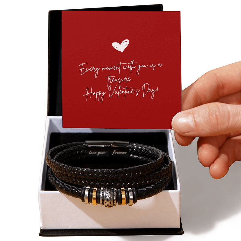 Boundless Love: Valentine's Day 'Love You Forever' Bracelet