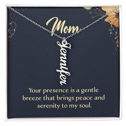 Personalized Multi-Name Necklace for Mom