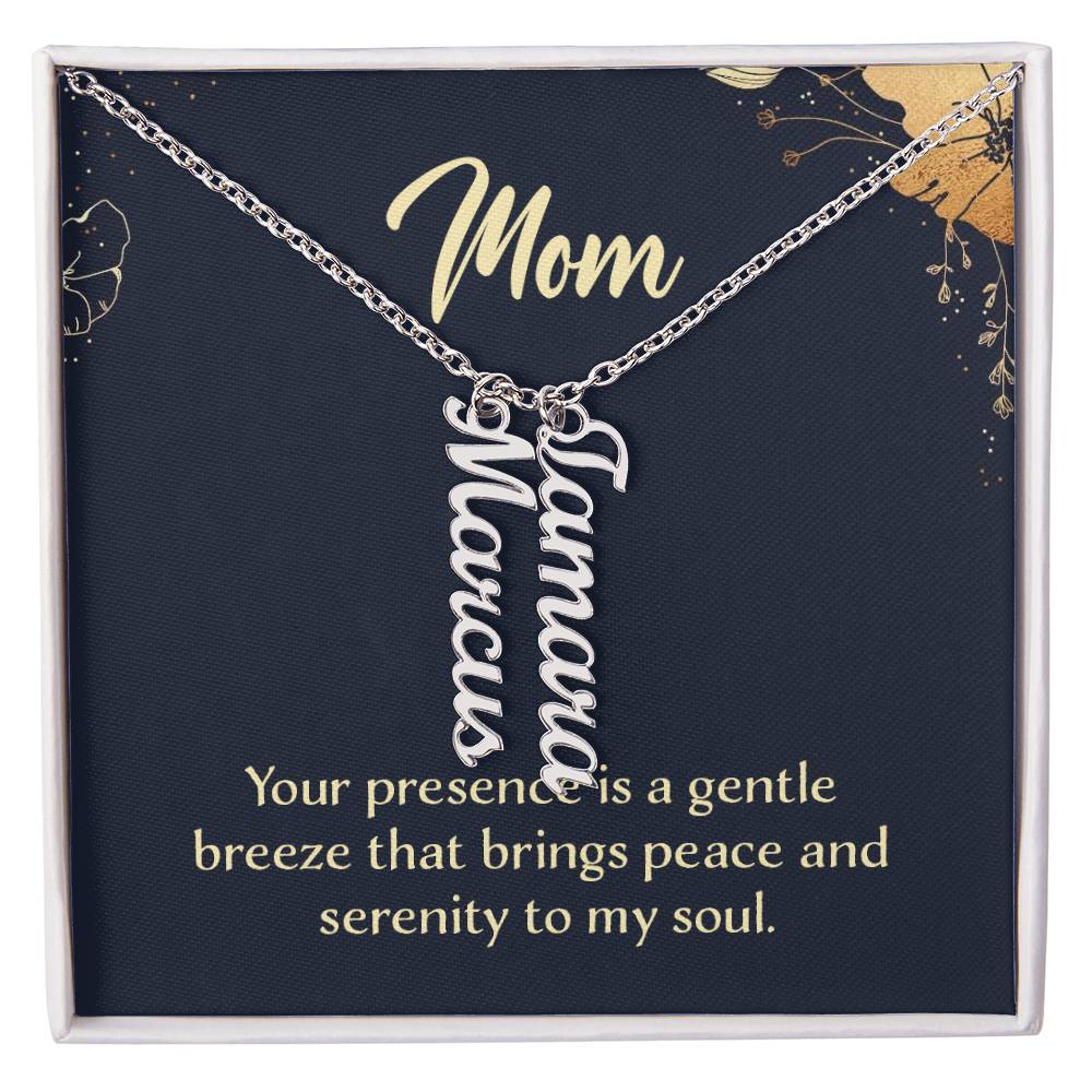 Personalized Multi-Name Necklace for Mom