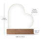 Forever My Valentine: Acrylic Heart Plaque - Gadget and Glam Shop