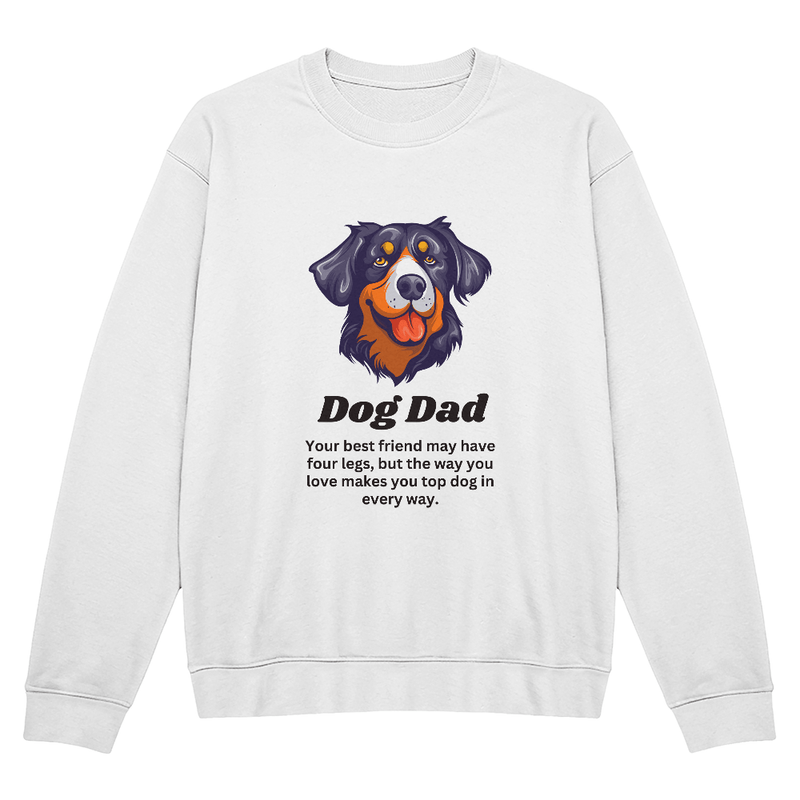 Dog Dad Unisex Crewneck Sweatshirt for Father's Day - Gadget and Glam Shop
