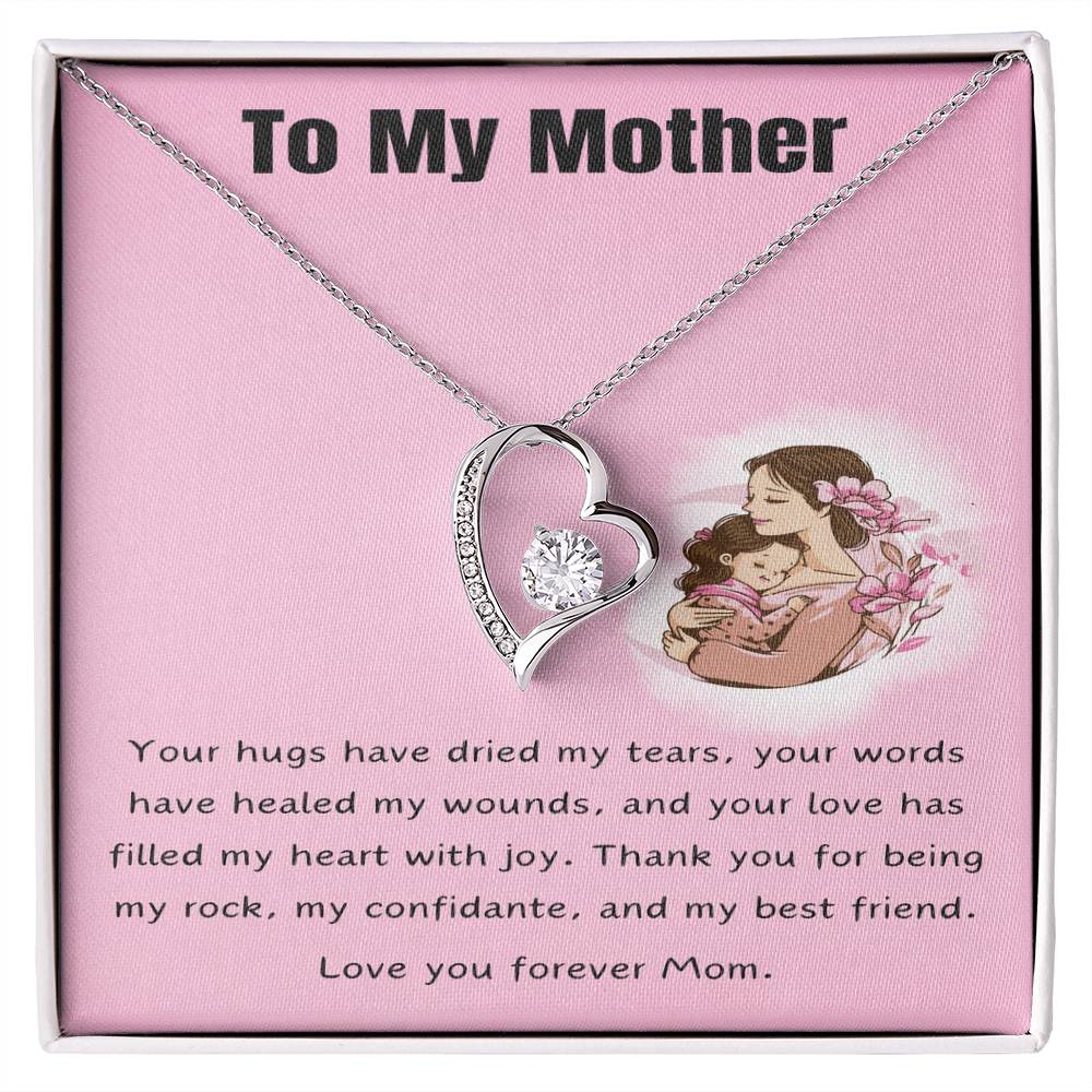 Forever Necklace - Heartfelt Gratitude for Mom