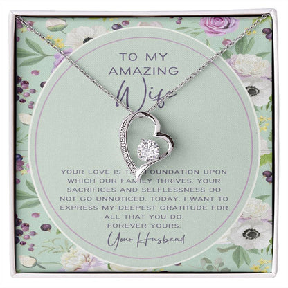 Eternal Gratitude Forever Love Necklace: Honoring Selfless Sacrifice