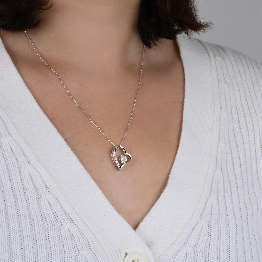 Forever Love Necklace: A Tribute to Your Radiant Support