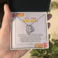 Guided by Courage Forever Love  Necklace: Celebrating Resilience and Compassion