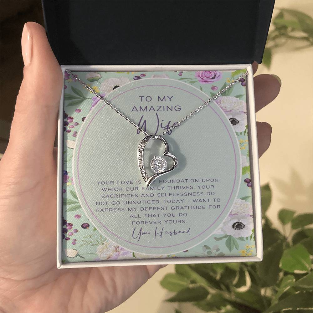 Eternal Gratitude Forever Love Necklace: Honoring Selfless Sacrifice