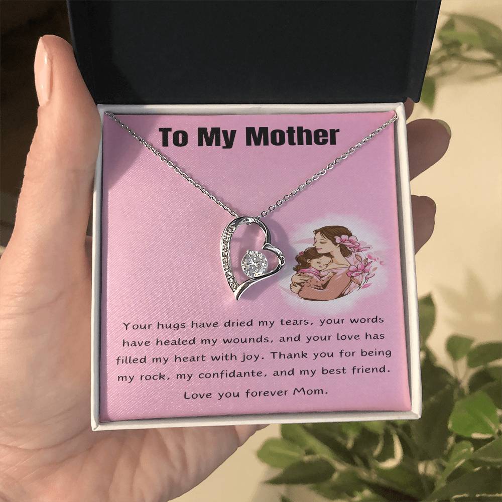 Forever Necklace - Heartfelt Gratitude for Mom