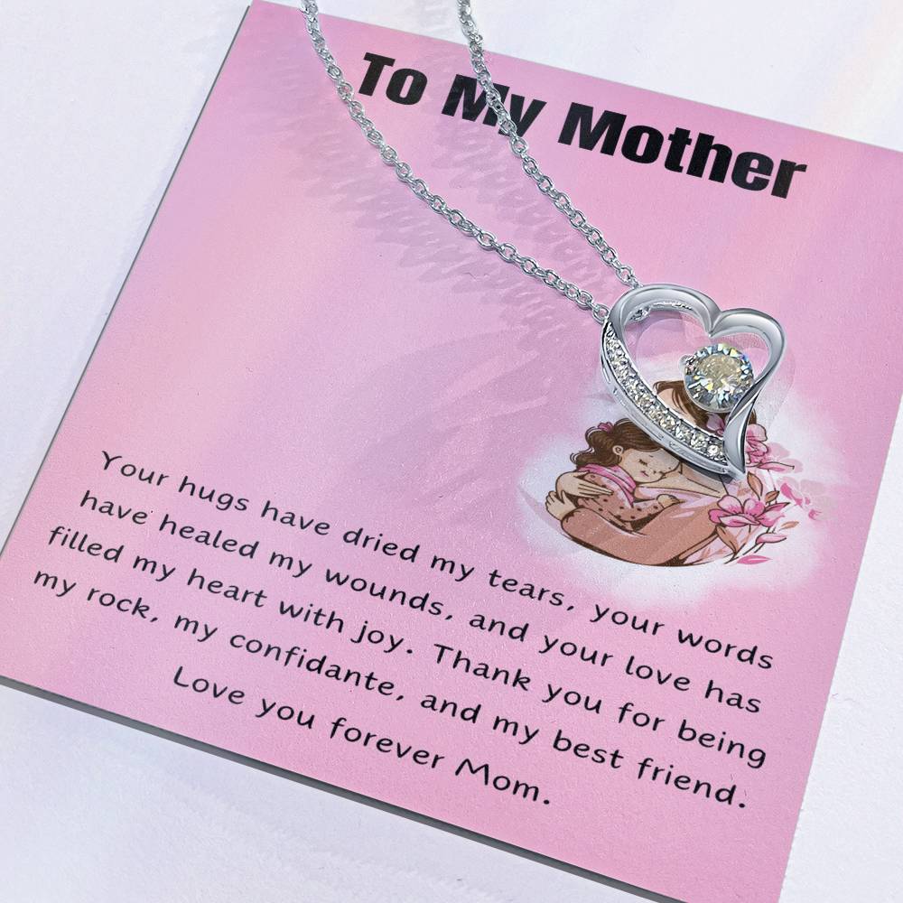 Forever Necklace - Heartfelt Gratitude for Mom