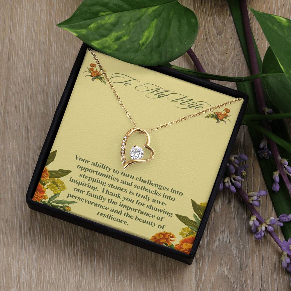 Rising Above Necklace: A Tribute to Resilience