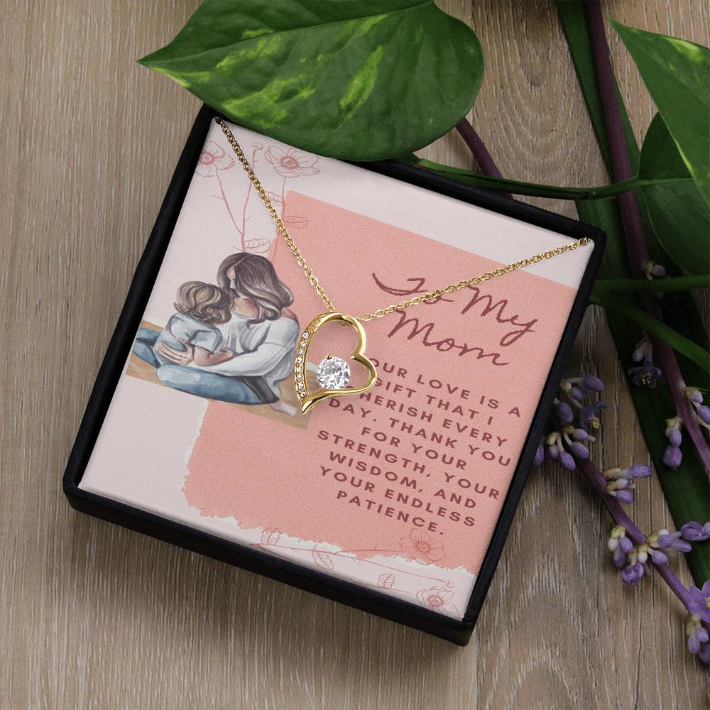 Cherished Love Necklace: A Gift of Strength and Wisdom