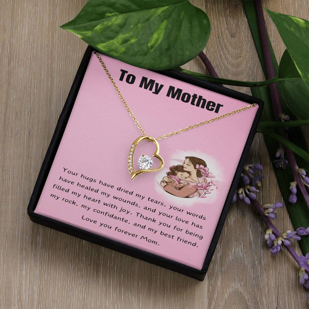 Forever Necklace - Heartfelt Gratitude for Mom