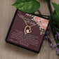 Graceful Strength Necklace: Embracing Chaos with Beauty
