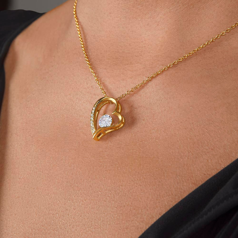 Forever Love Necklace: A Tribute to Your Radiant Support