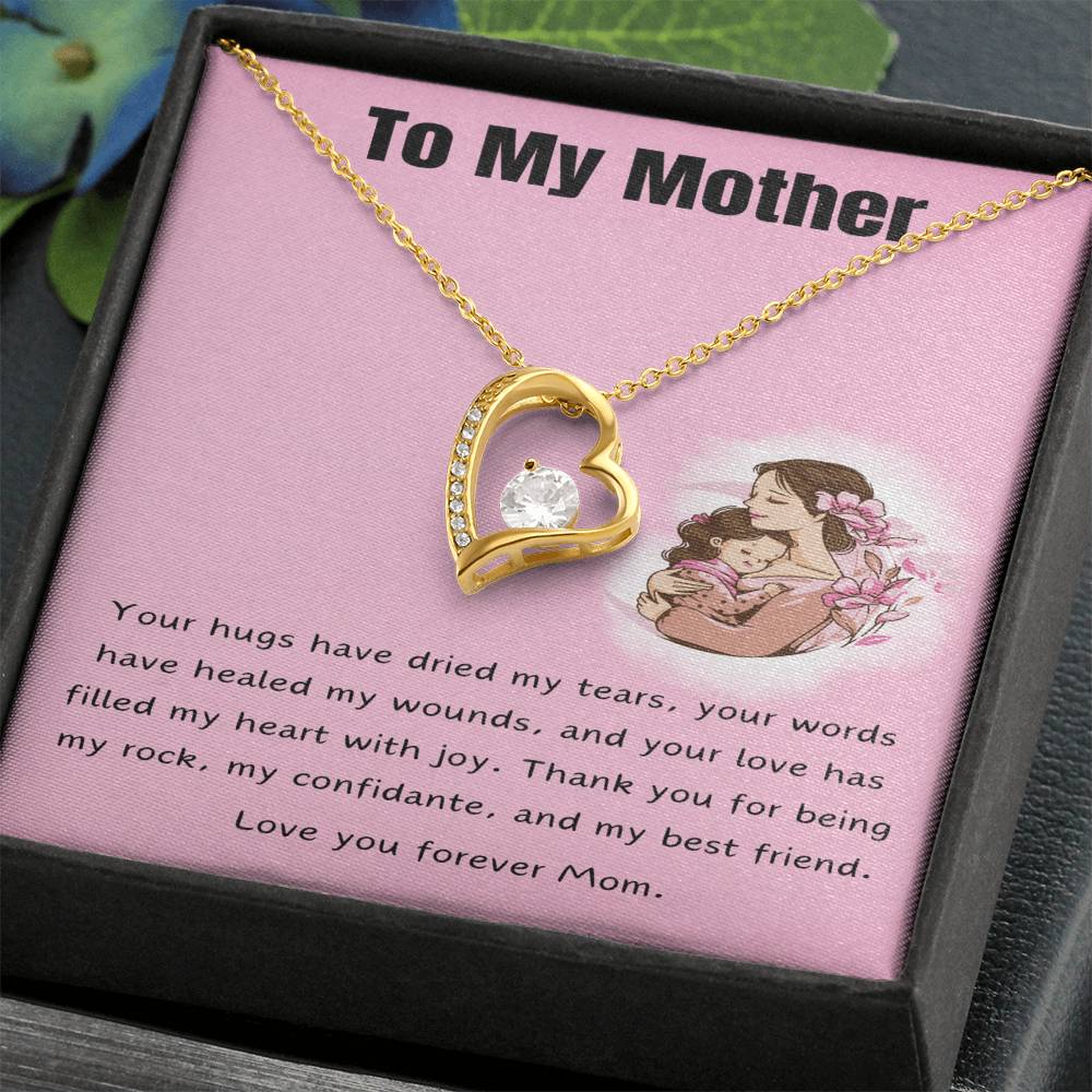 Forever Necklace - Heartfelt Gratitude for Mom