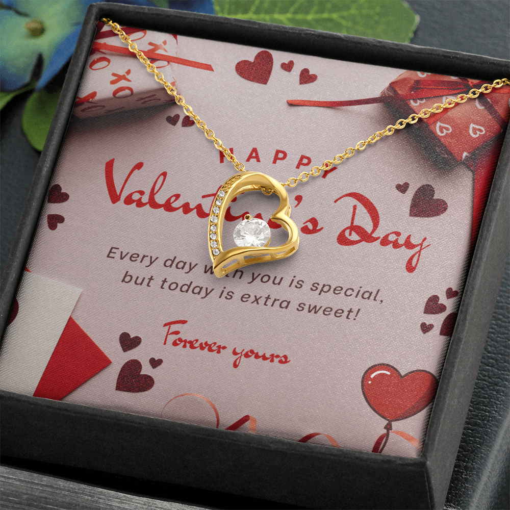 Enduring Devotion: Valentine's Day Forever Love Necklace