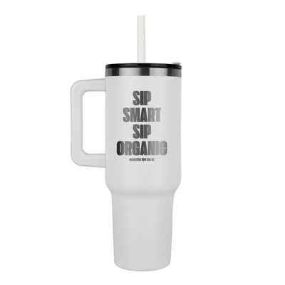 Sip Smart, Sip Organic - 40oz. Tumbler - Gadget and Glam Shop