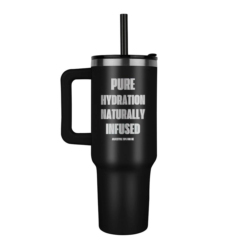 Pure Hydration, Naturally Infused - 40oz. Tumbler