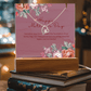 Three Generations of Love – Keepsake Acrylic & Forever Love Necklace for Mother's Day