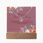 Three Generations of Love – Keepsake Acrylic & Forever Love Necklace for Mother's Day