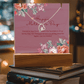 Three Generations of Love – Keepsake Acrylic & Forever Love Necklace for Mother's Day