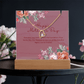 Three Generations of Love – Keepsake Acrylic & Forever Love Necklace for Mother's Day
