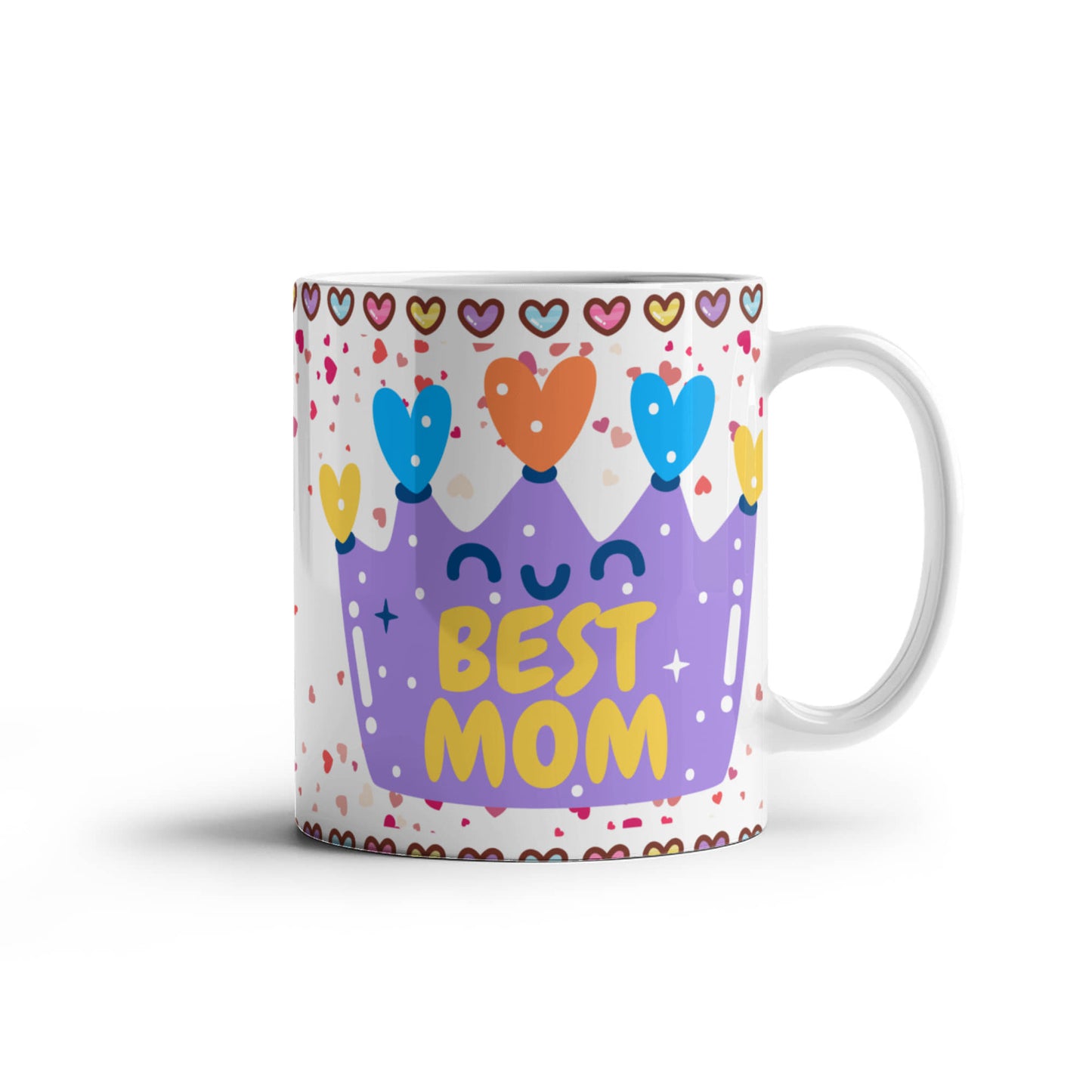 Best Mom – White Ceramic Mug (Multiple Variants) for Mother's Day