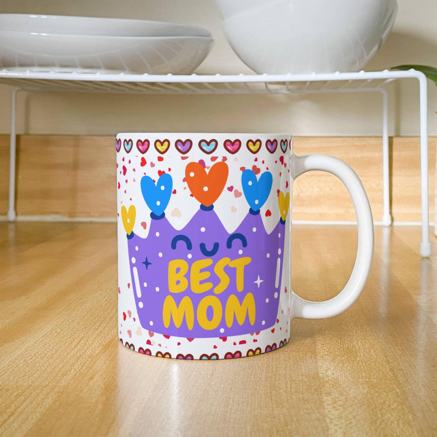 Best Mom – White Ceramic Mug (Multiple Variants) for Mother's Day