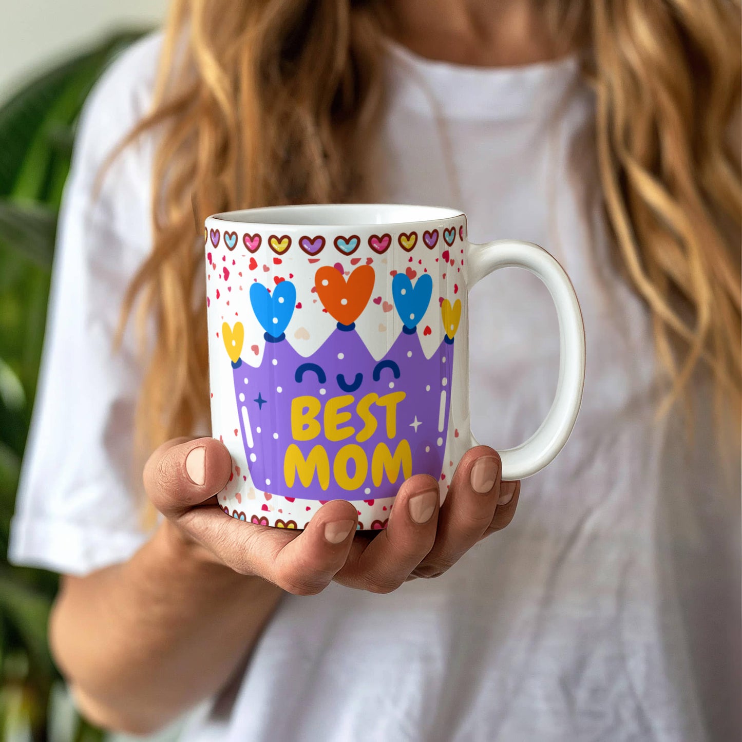 Best Mom – White Ceramic Mug (Multiple Variants) for Mother's Day