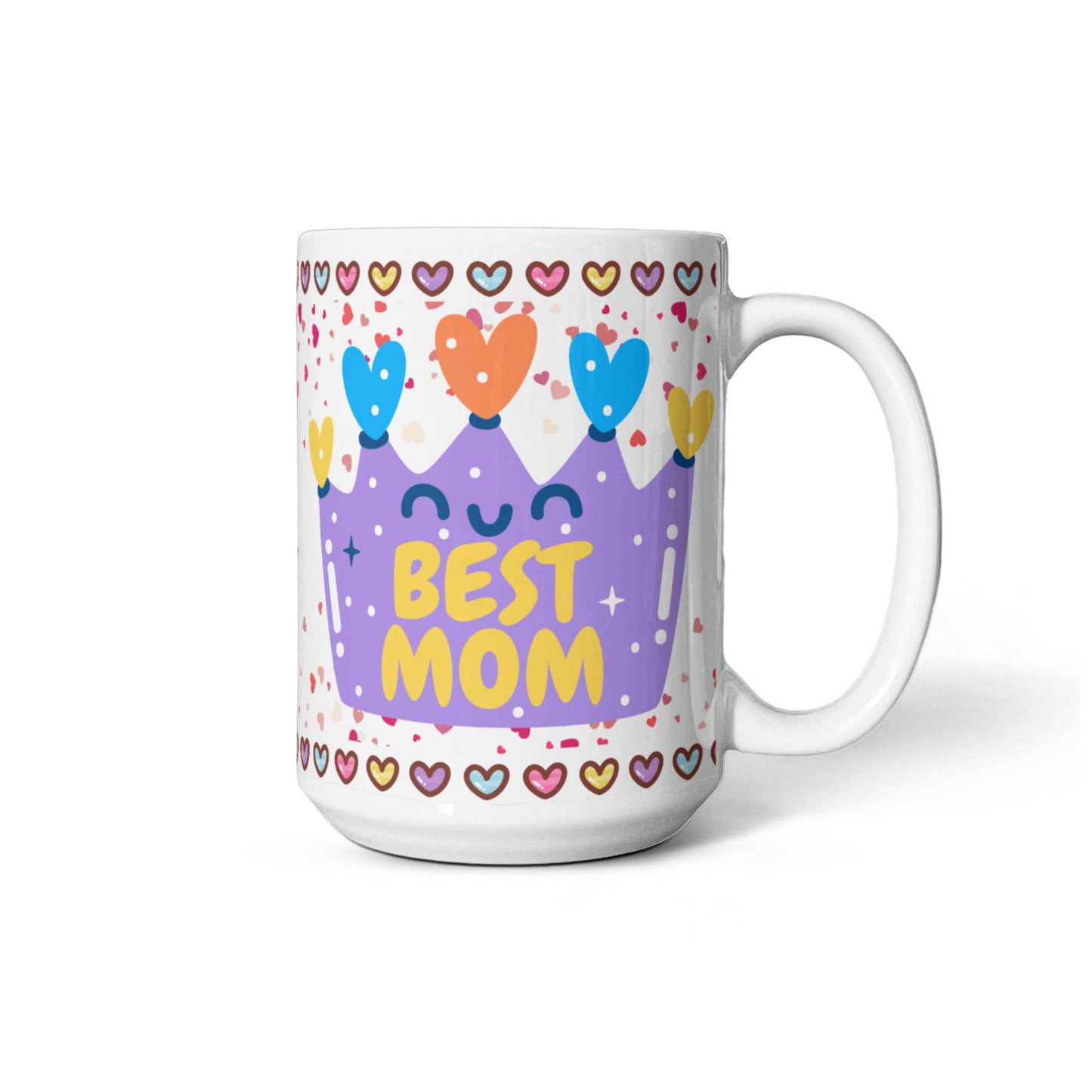 Best Mom – White Ceramic Mug (Multiple Variants) for Mother's Day