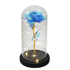 Enchanted Galaxy Rose - Everlasting Artificial Flower for Romantic Occasions, Ideal for Valentine's Day and Mother's Day, Perfect Wedding Decoration