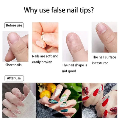 Why use false nail tips?