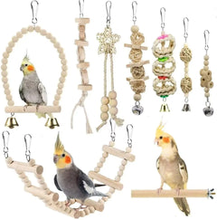 Valentine's Day for Your - Bird Parrot Swing Toys for