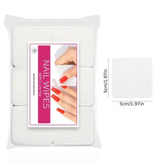 Dissolving Wipes for Nail Polish Removal Non-Woven Pads for Miles Salon