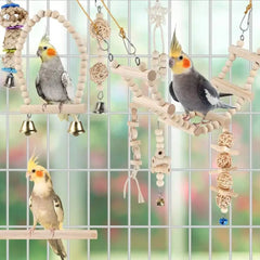 Valentine's Day for Your - Bird Parrot Swing Toys for