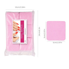 Dissolving Wipes for Nail Polish Removal Non-Woven Pads for Miles Salon