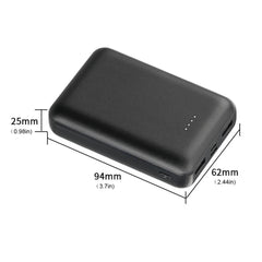 Ultra-Thin 20,000mAh Power Bank – Versatile Portable Charger for Heated Vests, Jackets, Gloves, Scarves, Socks & More. Perfect for Outdoor Adventures