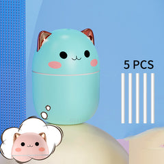 5 Pieces - This ultrasonic humidifier is designed for small spaces and features a continuous spray mode to provide long-lasting relief from dryness. 