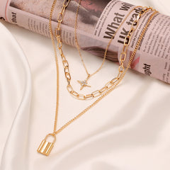 Vintage Multi Layered Necklace